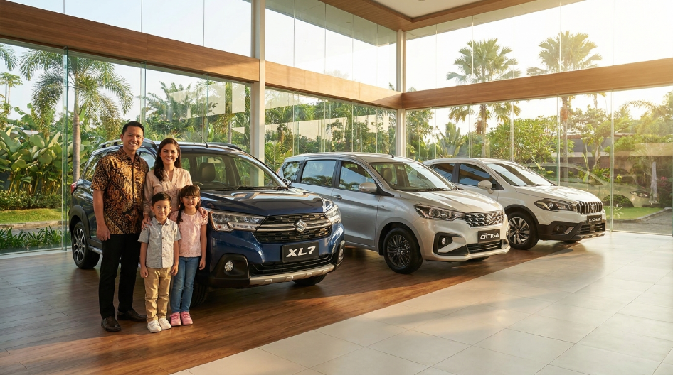 Daftar Mobil Suzuki untuk Keluarga di Tegal